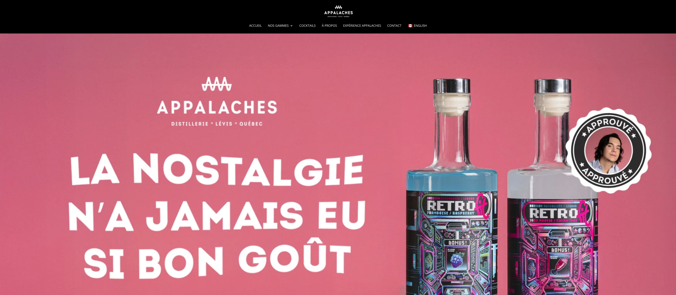 Distillerie des Appalaches : visuel principal